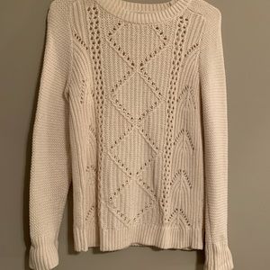 Cream sweater